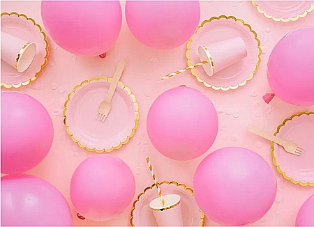 ARTICOLE PARTY - PD BALOANE Eco Balloons 26cm,  pastel pink 100/SET ECO26P-081
