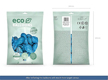 PD BALOANE Eco Balloons 26cm,  pastel light blue 100/SET ECO26P-001J [1]