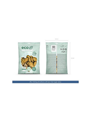 PD BALOANE Eco Balloons, 26cm, metallic, gold 100/set ECO26M-019 [1]