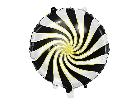 Baloane si accesorii - PD BALON FOLIE ALUMINIU Candy, 35cm, black FB20M-010