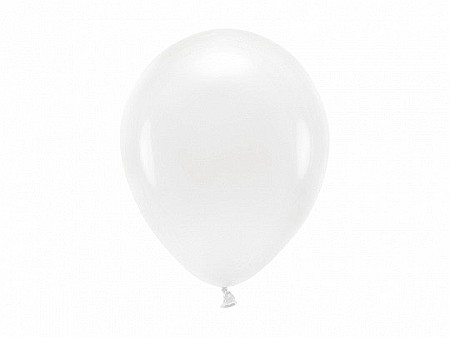 ARTICOLE PARTY - PD BALOANE Eco Balloons 26cm, pastel white 10/SET ECO26P-008-10
