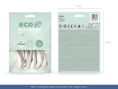 PD BALOANE Eco Balloons 26cm, metallic pearl 10/SET ECO26M-070-10 [1]