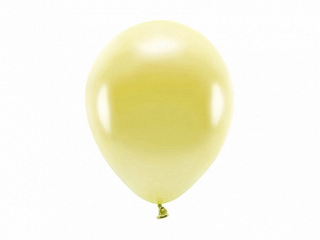 PD BALOANE Eco Balloons 26cm, metallic light gold 10/SET ECO26M-019J-10 [0]