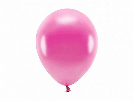 PD BALOANE Eco Balloons 26cm, metallic fuchsia 10/SET ECO26M-080-10 [0]