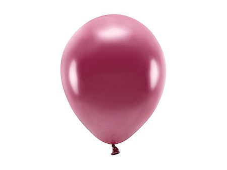 PD BALOANE Eco Balloons 26cm, metallic deep red 10/SET ECO26M-082-10 [0]