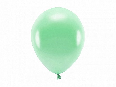 PD BALOANE Eco Balloons 26cm, metallic mint 10/SET ECO26M-103-10 [0]