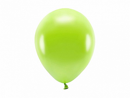PD BALOANE Eco Balloons 26cm, metallic green apple 10/SET ECO26M-102J-10 [0]