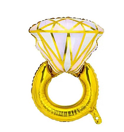 Baloane si accesorii - PD BALON FOLIE ALUMINIU Ring, 60 x 95cm, mix FB103