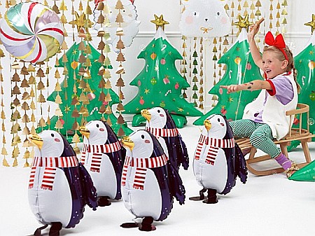 PD GHIRLANDA Christmas trees, gold, 100 x 245cm GNT3-019 [4]