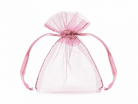 HOBBY - PD SAC ORGANZA, Organza pouches pink, 10cm 10/SET WRG5-081-10