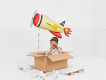 PD BALON FOLIE ALUMINIU Plane, 91x39cm, mix FB108 [1]