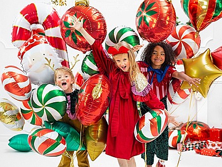 PD BALON FOLIE ALUMINIU Christmas Bauble, mix, 45x45cm FB115 [3]