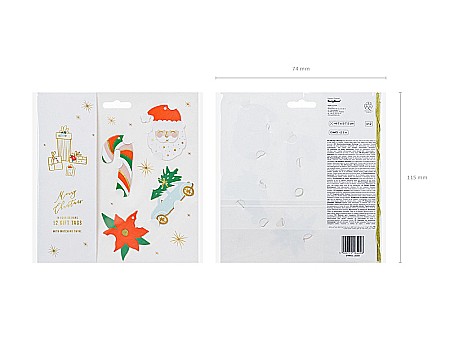 PD ETICHETE CADOU, Christmas, Santa mix, 12/SET ZDZ20 [4]