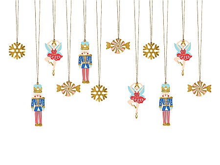 Abtibilduri, Stickere Christmas - PD ETICHETE CADOU, Christmas, Nutcracker mix, 12/SET ZDZ21