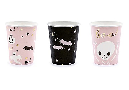 PD PAHARE CARTON Boo!, mix, 220ml 6/SET KPP61-EU3 [2]