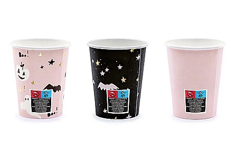 PD PAHARE CARTON Boo!, mix, 220ml 6/SET KPP61-EU3 [3]