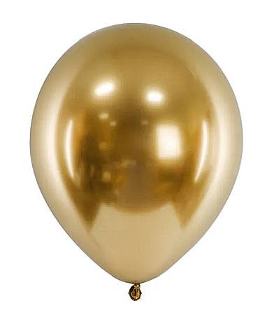 Baloane si accesorii - PD BALOANE Glossy Balloons 30cm, gold 10/SET CHB1-019-10