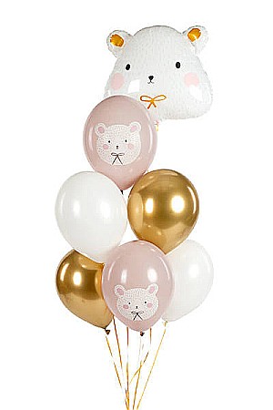 PD BALOANE Balloons 30cm, Polar Bear, mix, 6/SET SB14P-315-000-6 [2]