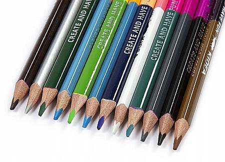 DE CREIOANE COLORATE TRIUNGHIULARE 2 CAPETE 24/SET KIDEA KTD48KKA [1]