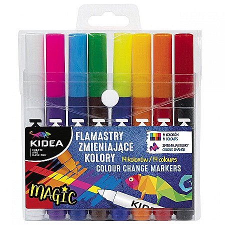 INSTRUMENTE DE SCRIS - DE MARKER MAGIC COLOUR CHANGE 8/SET KIDEA FZKKA