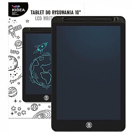 DE TABLETA LCD 10 inch PENTRU SCRIS SI DESENAT 26.8*17.5CM NEAGRA KIDEA TR10BKA [1]
