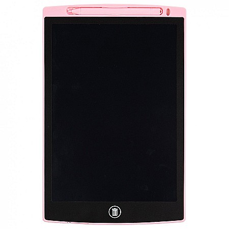 DE TABLETA LCD 10 inch PENTRU SCRIS SI DESENAT 26.8*17.5CM ROZ KIDEA TR10CKA [3]