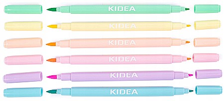 DE CARIOCA TIP PENSULA 2 CAPETE CULORI PASTEL 6/SET KIDEA FDPBB6KA [1]