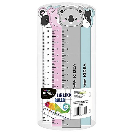 DE RIGLA 15CM CULORI PASTEL 4 MODELE KIDEA LF15CMKA [8]