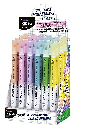 DE TEXTMARKER CU CORECTOR CULORI PASTEL KIDEA ZWAKAD [2]