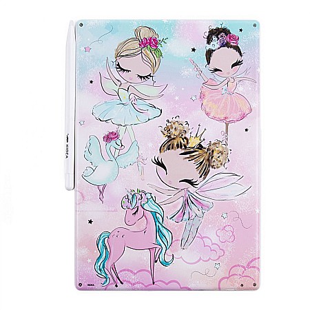 DE TABLETA LCD 10 inch PENTRU SCRIS SI DESENAT 26.5*17.5CM BALERINA KIDEA TR10A1KA [3]