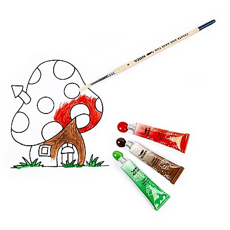 DE VOPSEA ACRILICA 6ML 24 CULORI/SET KIDEA FAA24KA [3]