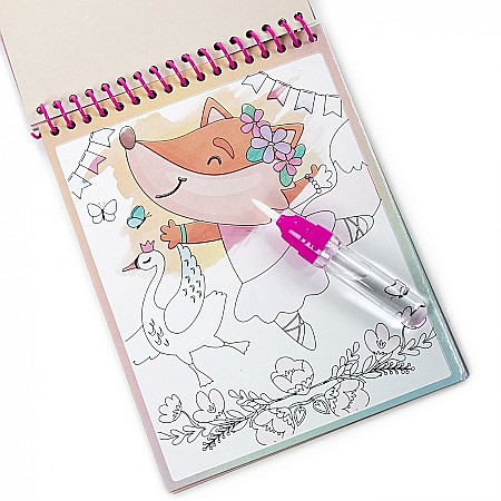 DE CARTE DE COLORAT CU MARKER MAGIC PENTRU DESEN IN APA BALET KIDEA MWKWGKA [1]