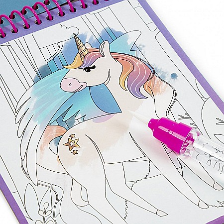 DE CARTE DE COLORAT CU MARKER MAGIC PENTRU DESEN IN APA MAGIE KIDEA MWKWHKA [2]