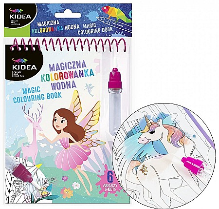 DE CARTE DE COLORAT CU MARKER MAGIC PENTRU DESEN IN APA MAGIE KIDEA MWKWHKA [3]