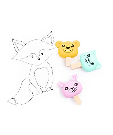 DE RADIERA PARFUMATA DIVERSE ANIMALUTE KIDEA GMZLZKA [0]