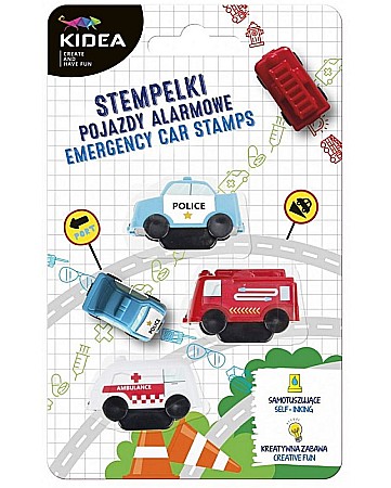 Stampile si Accesorii - DE STAMPILE KIDEA 3/SET VEHICULE DE URGENTA SPA3KA