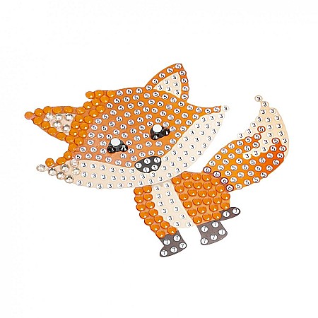 DE STICKERE 6/SET CU DIAMANTE COLORATE ANIMALE KIDEA NDZKA [3]