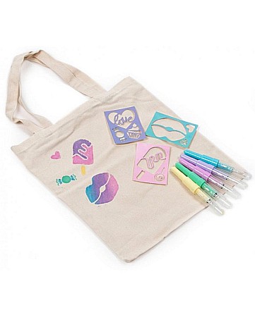 DE MARKERE SPRAY PENTRU TEXTILE 5 CULORI/SET PASTEL SWEET LOVE KIDEA MTSSSW5KA [3]