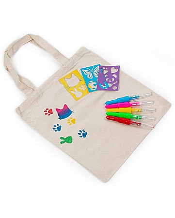 DE MARKERE SPRAY PENTRU TEXTILE 5 CULORI/SET ANIMALS KIDEA MTSSZ5KA [4]