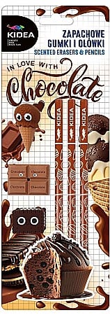RECHIZITE SCOLARE - DE SET SCOALA 6 PIESE CU AROMA DE CIOCOLATA KIDEA ZAGOCKA