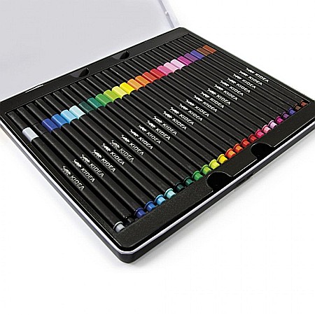 DE CARIOCI 24 CULORI/SET CUTIE METAL KIDEA FKMP24KA [1]