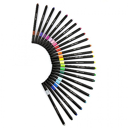 DE CARIOCI 24 CULORI/SET CUTIE METAL KIDEA FKMP24KA [3]