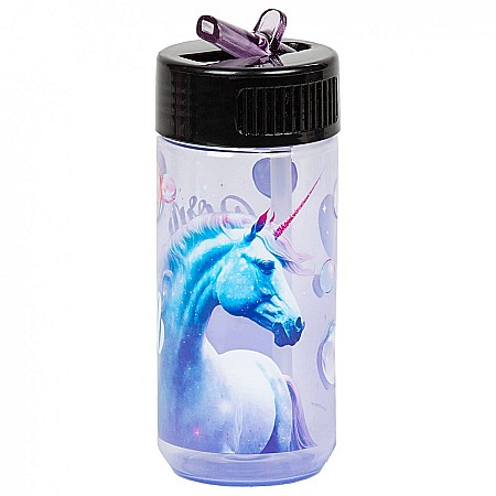 Sticle/ Cutii/ Pusculite/ Suporturi - DE STICLA APA 330ML CU PAI UNICORN BAJR15