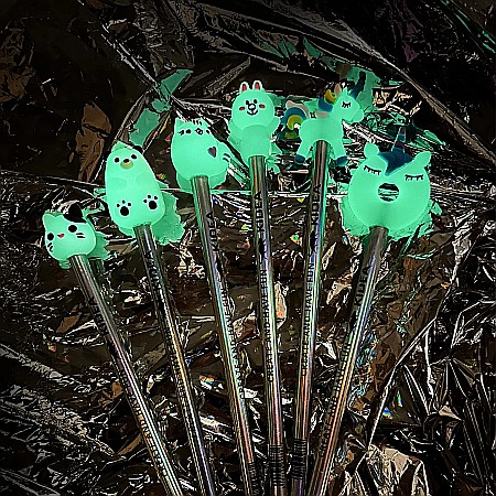 DE CREION HB 2/SET ANIMALUTE GLOW IN THE DARK KIDEA OFS2KA [4]