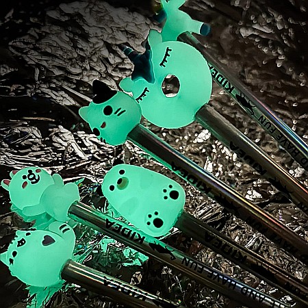 DE CREION HB 2/SET ANIMALUTE GLOW IN THE DARK KIDEA OFS2KA [8]