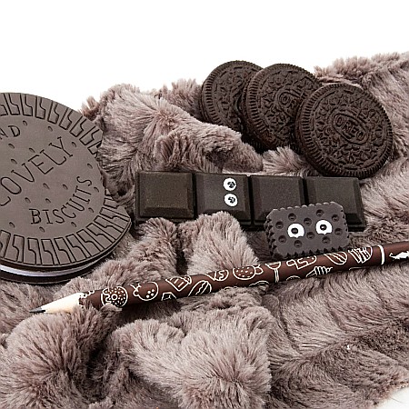 DE SET SCOALA 4 PIESE, PARFUMAT VANILIE-CIOCOLATA KIDEA PPACKA [1]