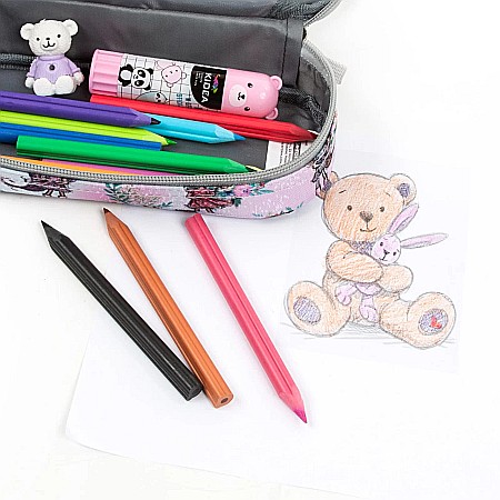 DE CREIOANE COLORATE 12/SET JUMBO FORMA URSULET KIDEA KMJ12KKA [4]