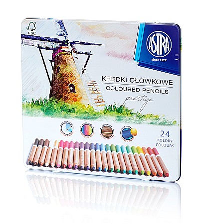 RECHIZITE SCOLARE - AS CREIOANE COLORATE 24/SET PRESTIGE ASTRA 312117002