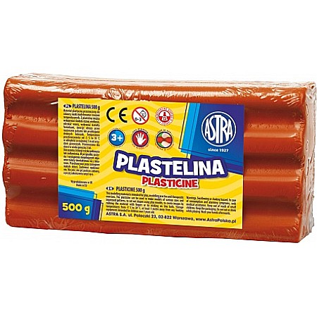Plastilina/ Plansete plastilina - AS PLASTILINA ASTRA 500GR ROSU 303117006