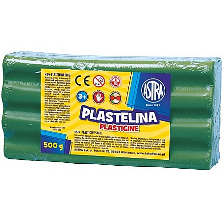 RECHIZITE SCOLARE - AS PLASTILINA ASTRA 500GR VERDE 303117009